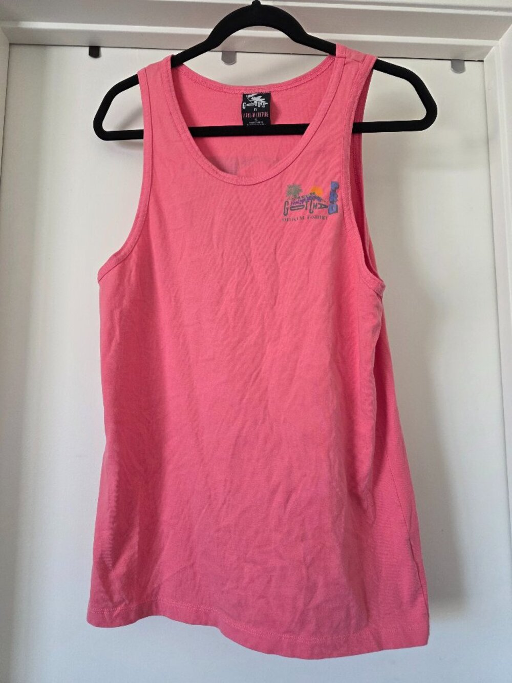 Vintage GOTCHA Icons Of Culture Women Tank Top Size S South Shore Hawaii 88 Surf